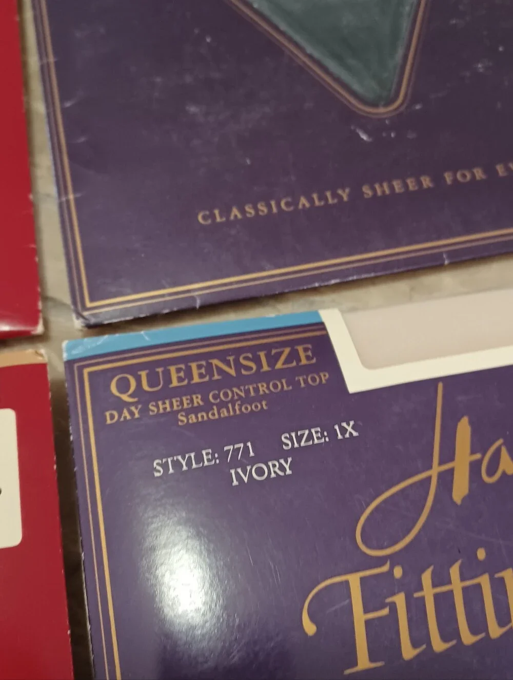 Vintage Hanes Pantyhose & Tights Lot NIP Deadstock Multiple Sizes / Queen 9 Pack